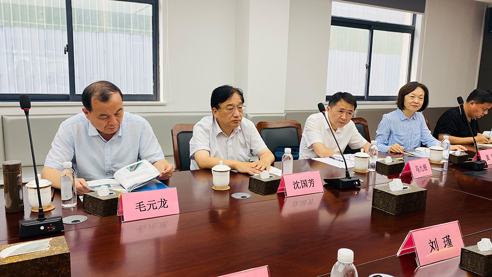 市人大常委会副主任沈国芳一行走访调研我司开展企业营商运营情况调研插图2