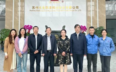 江苏省环保产业研究会陈蒙蒙会长、陈志鹏副会长一行莅临协昌环保考察调研缩略图